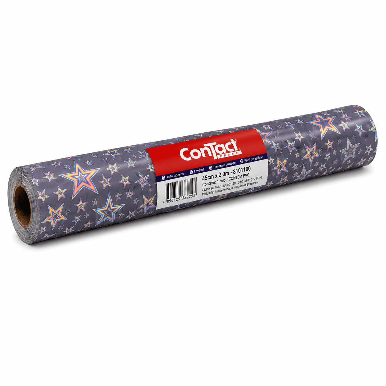 PAPEL CON-TACT HOLOGRAFICO STARS - Imagem 2
