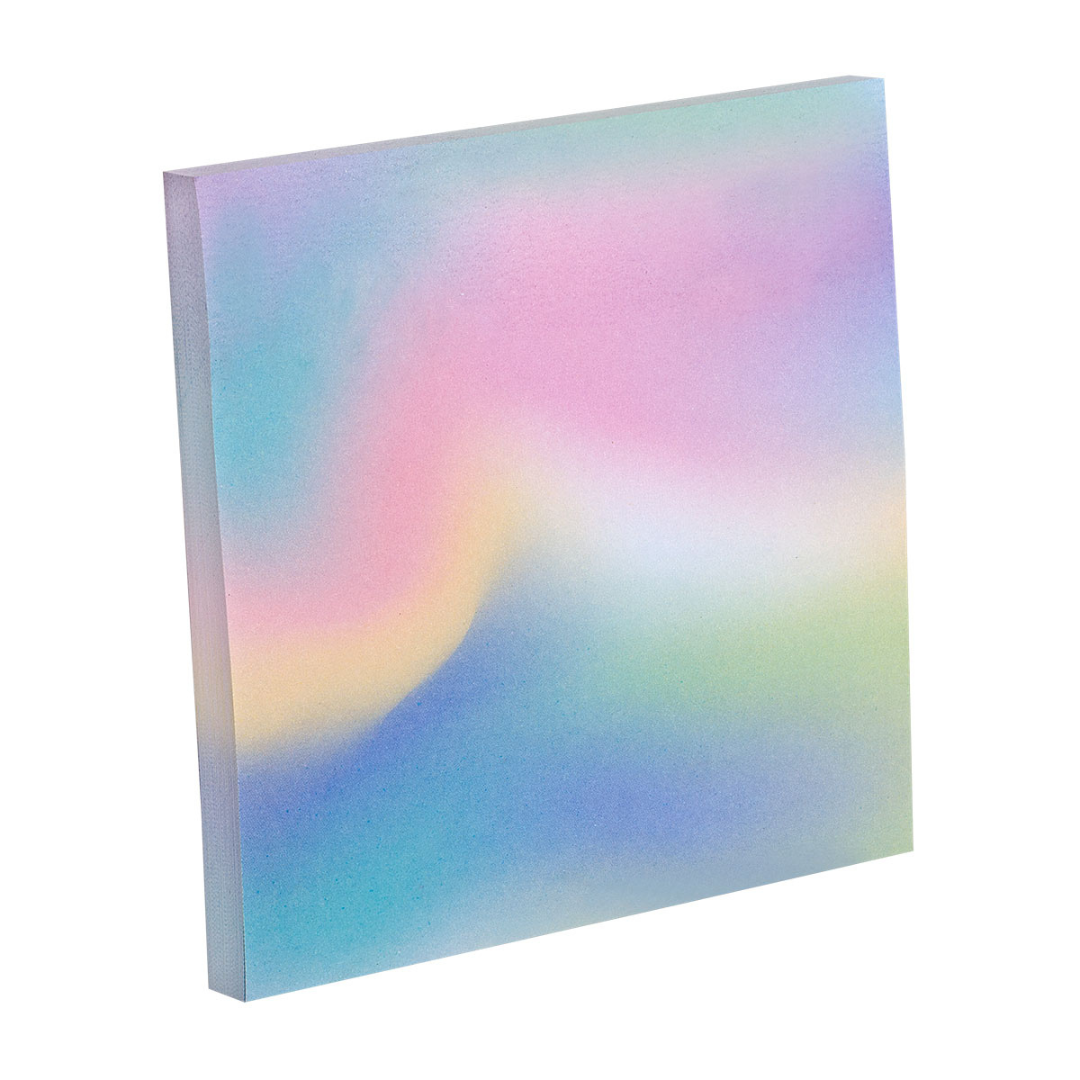 STICKY NOTES PLASTCOVER RAINBOW 80 FLS - Imagem 2