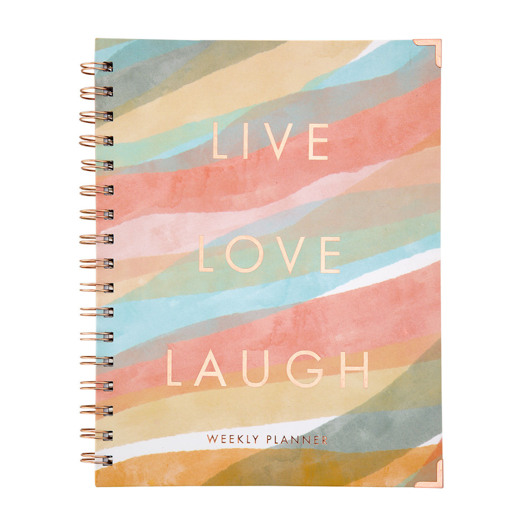 PLANNER PERMANENTE PLASTCOVER BOTANICALS SEMANAL 80 FLS