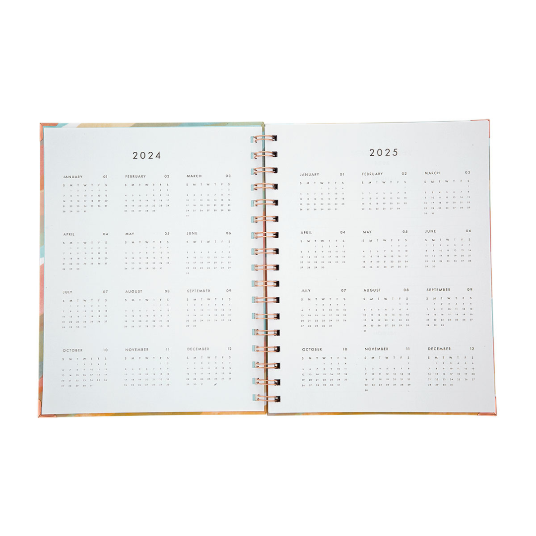 PLANNER PERMANENTE PLASTCOVER BOTANICALS SEMANAL 80 FLS - Imagem 4
