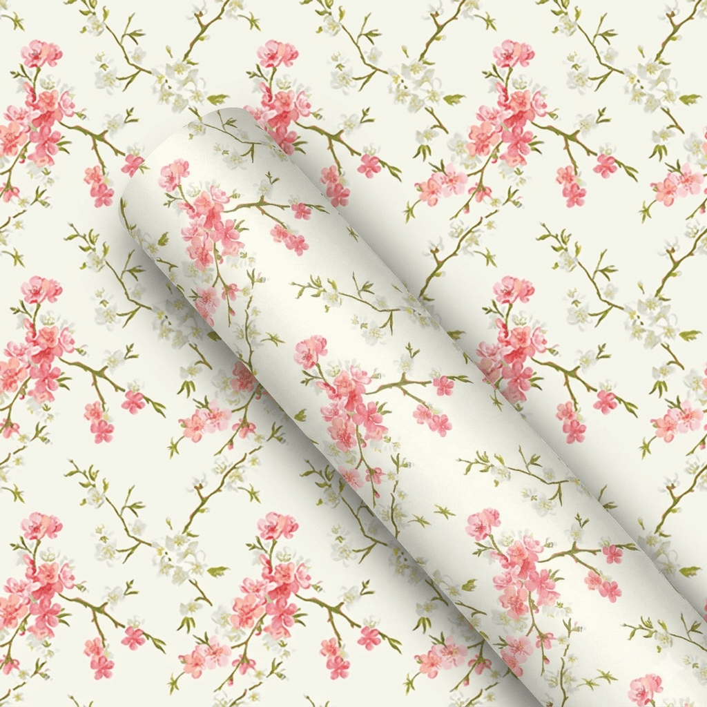 PAPEL CON-TACT FLOR CEREJEIRA