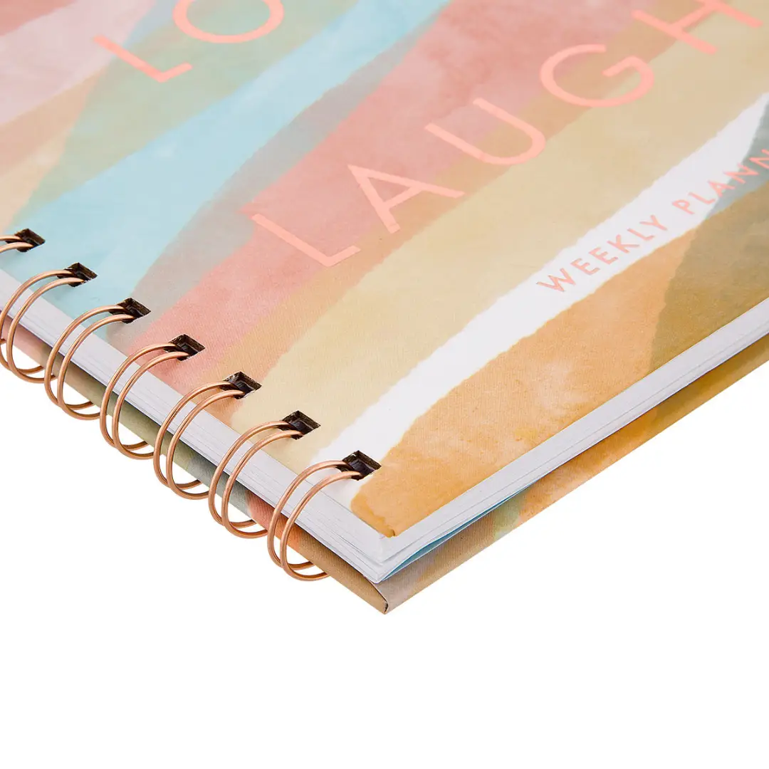 PLANNER PERMANENTE PLASTCOVER BOTANICALS SEMANAL 80 FLS - Imagem 2