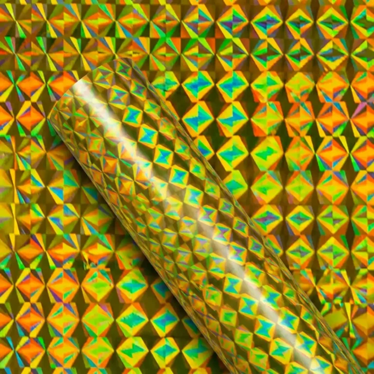 PAPEL CON-TACT HOLOGRAFICO OURO