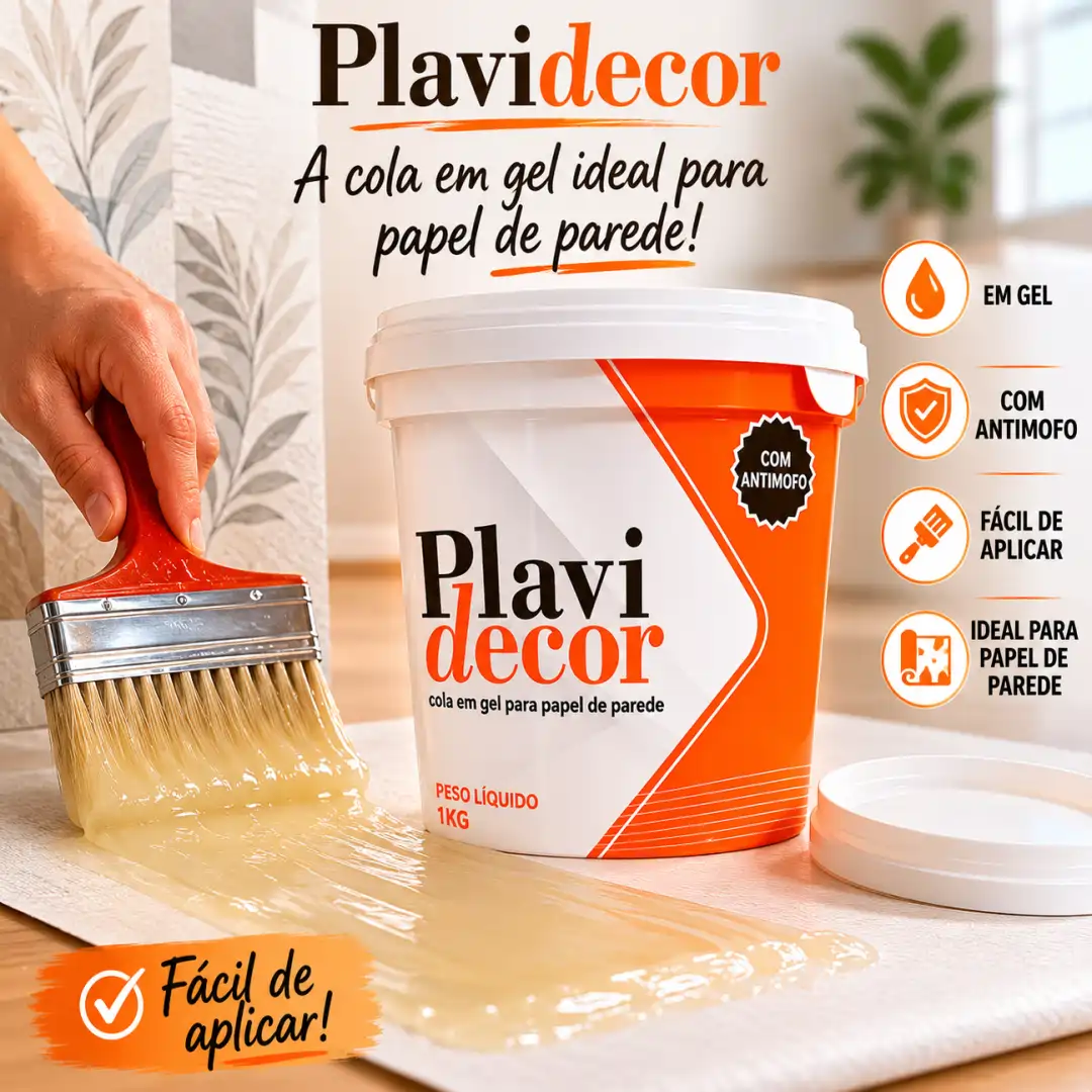 COLA EM GEL PARA PAPEL DE PAREDE - Imagem 2