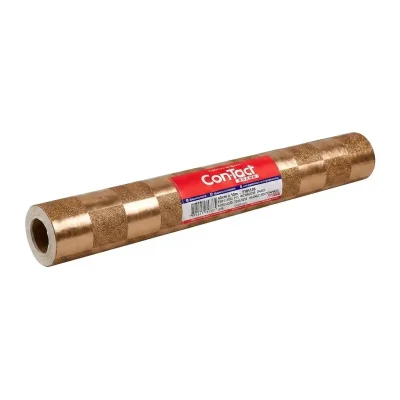 PAPEL CON-TACT GLITTER METALIZADO BRONZE - Imagem 2