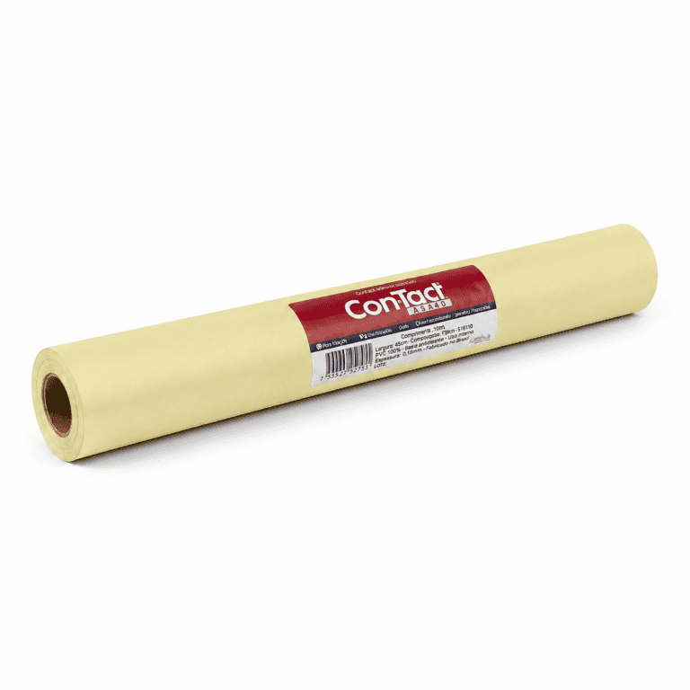 PAPEL CON-TACT AMARELO PASTEL - Imagem 2