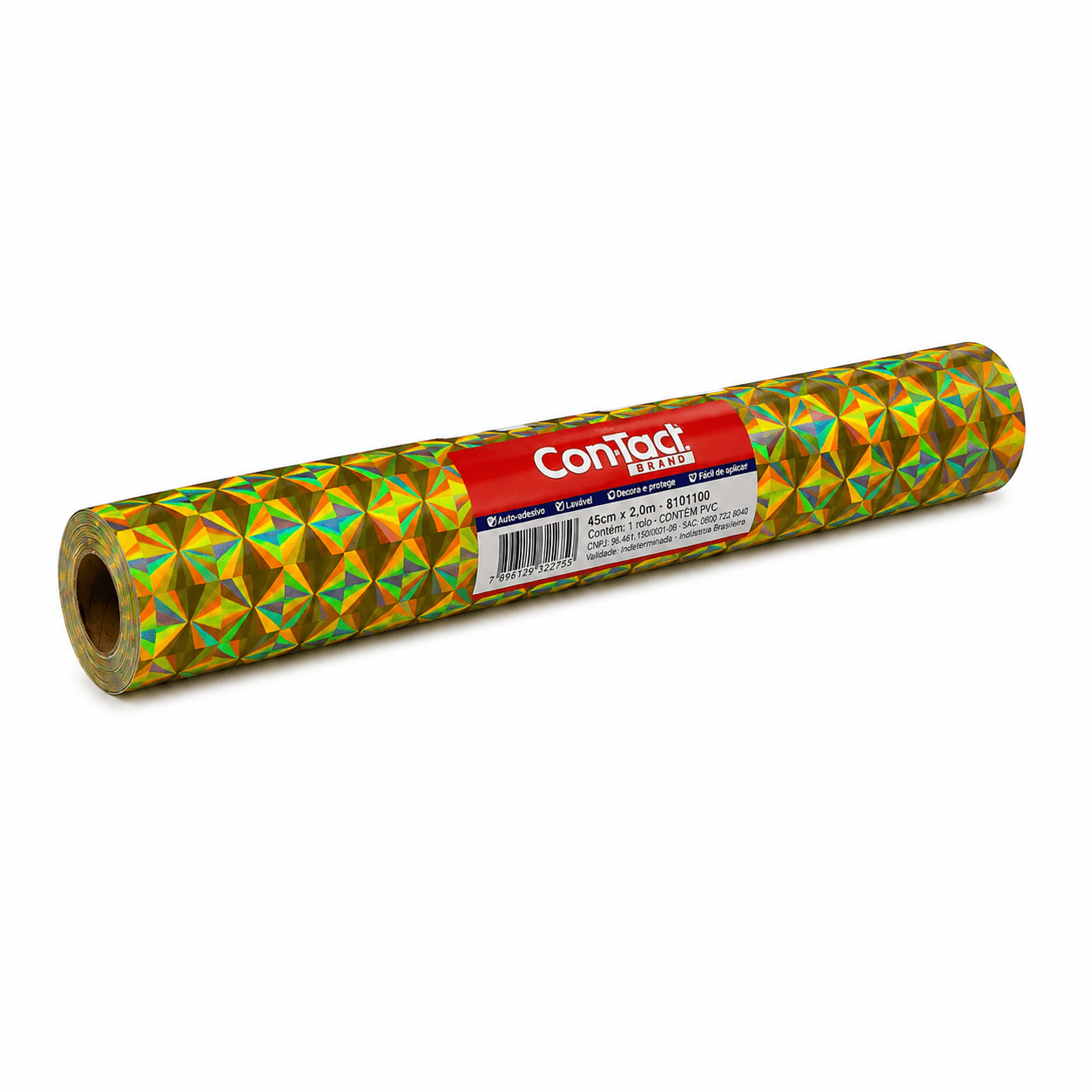 PAPEL CON-TACT HOLOGRAFICO OURO - Imagem 2
