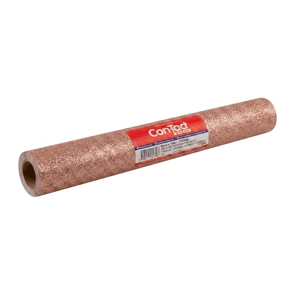 PAPEL CON-TACT GLITTER ROSÉ GOLD - Imagem 2