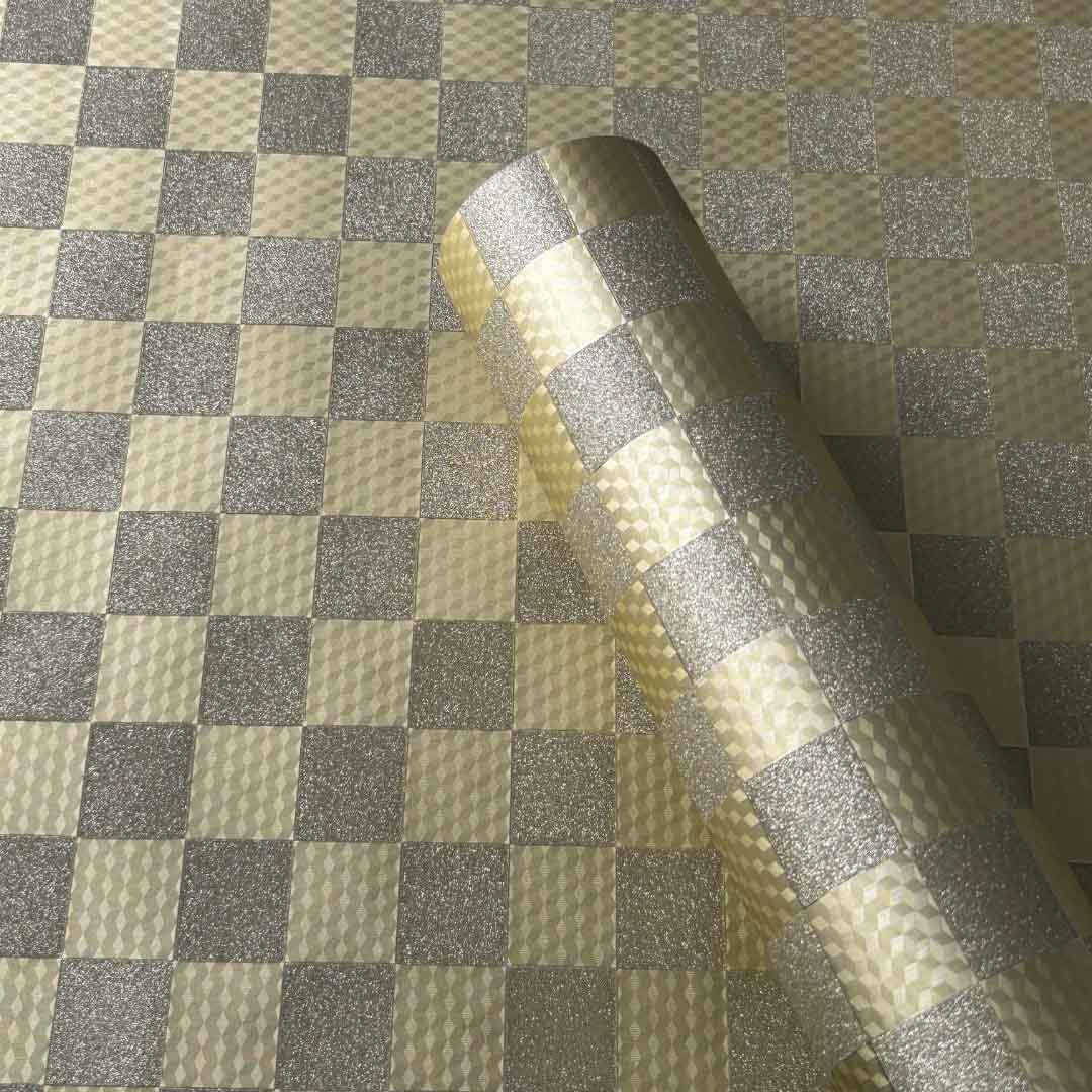 PAPEL CON-TACT GLITTER METALIZADO OURO - Imagem 3