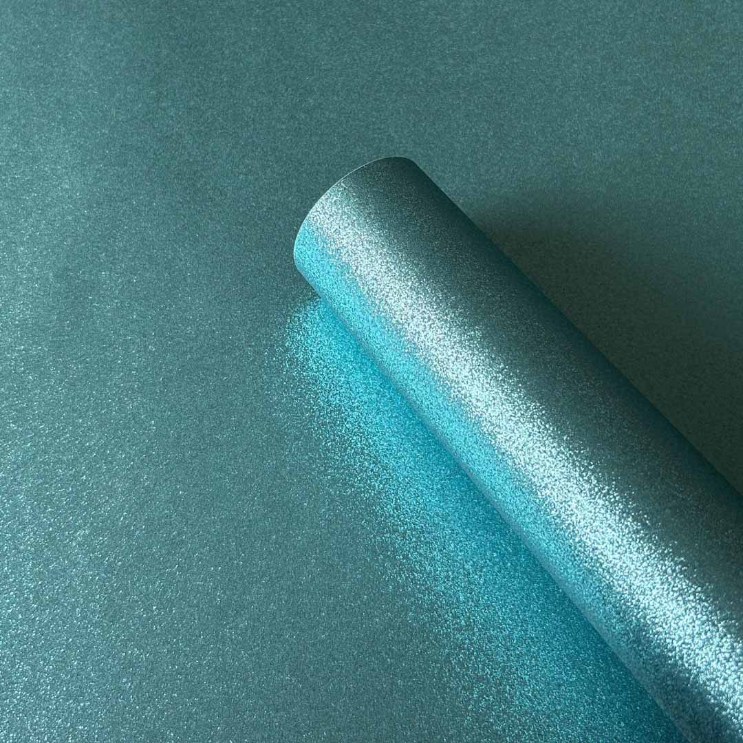 PAPEL CON-TACT GLITTER SKY BLUE - Imagem 2