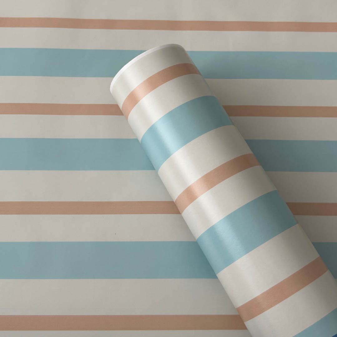 PAPEL CON-TACT LISTRADO AZUL - Imagem 3