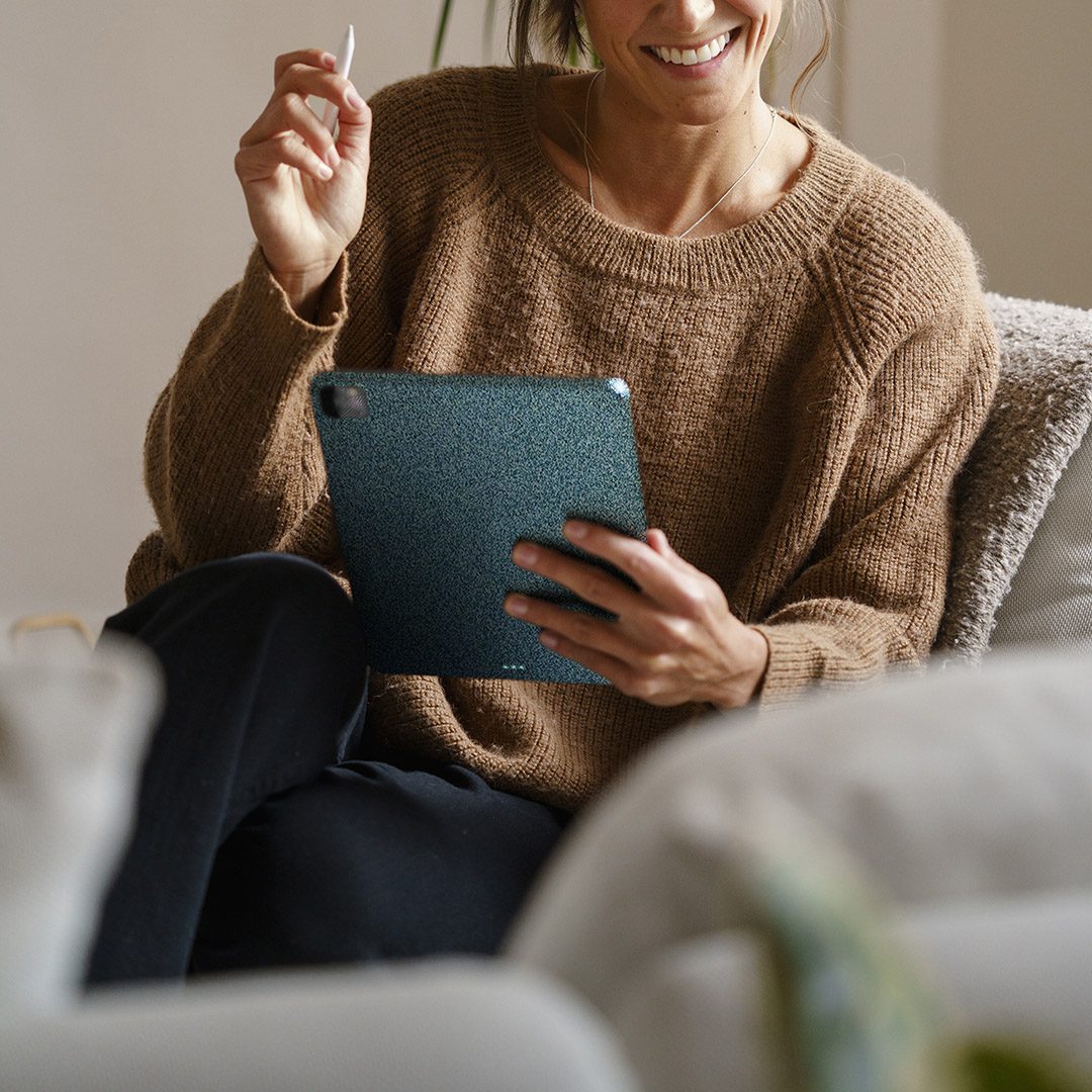 PAPEL CON-TACT GLITTER SKY BLUE - Imagem 3