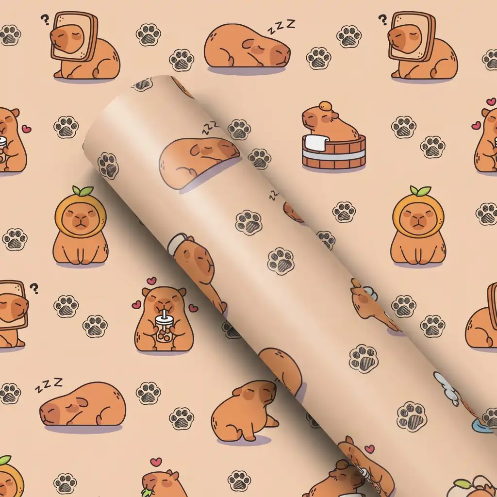 PAPEL CON-TACT CAPIVARAS