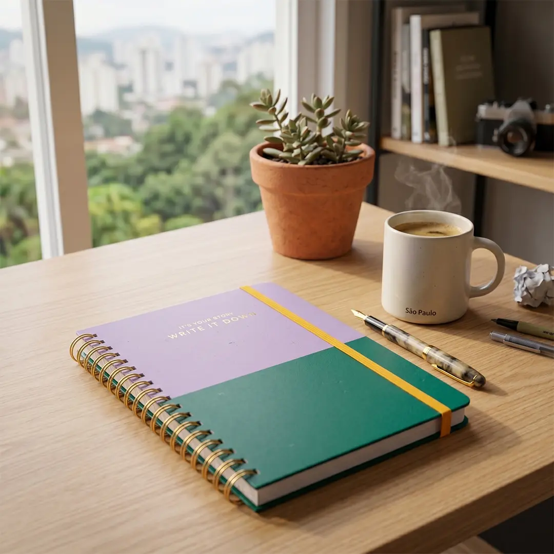 CADERNO BICOLOR BE KIND - Imagem 2