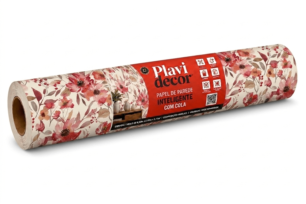 PAPEL DE PAREDE INTELIGENTE JARDIM ROSA - Imagem 2