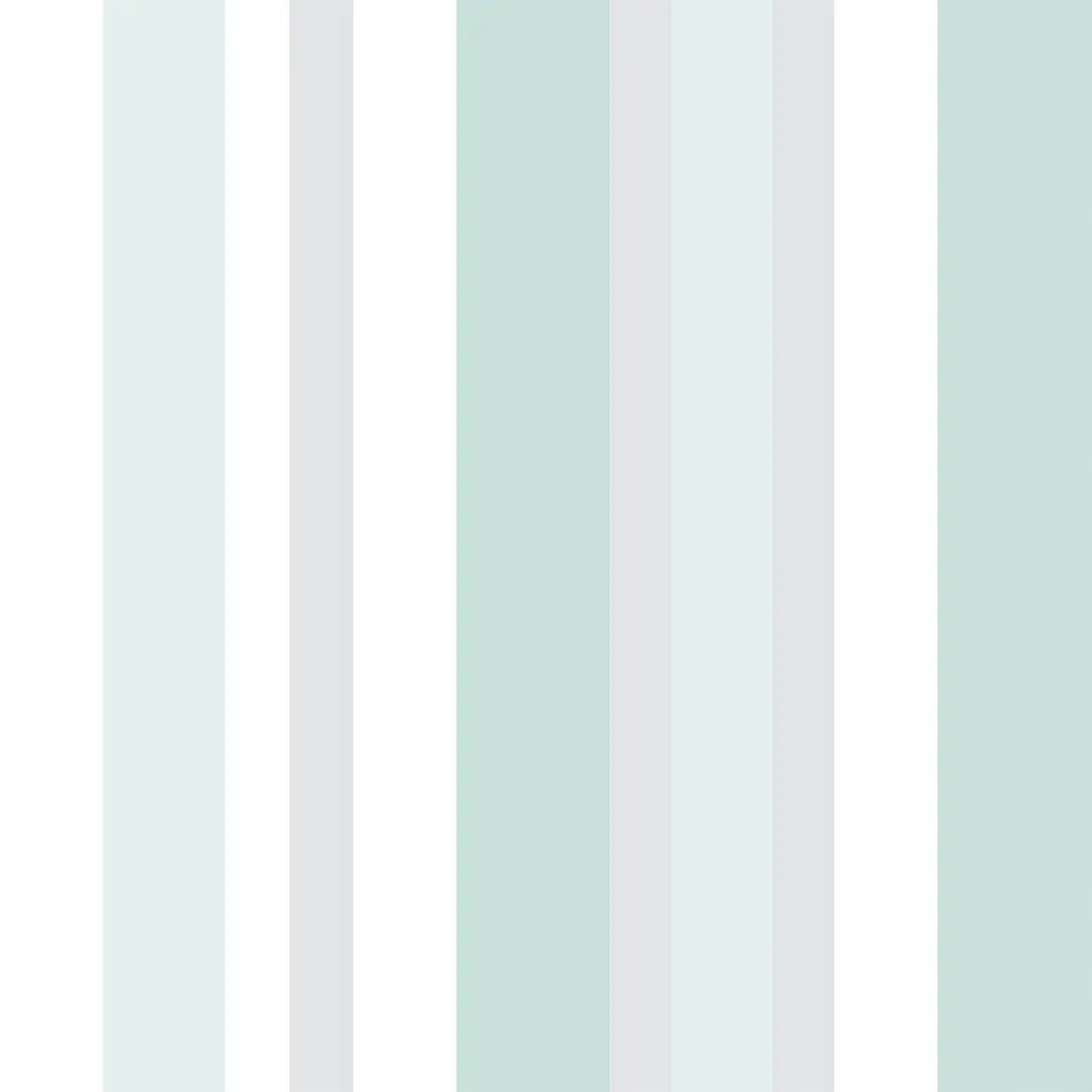 PAPEL DE PAREDE INTELIGENTE LISTRADO VERDE ÁGUA