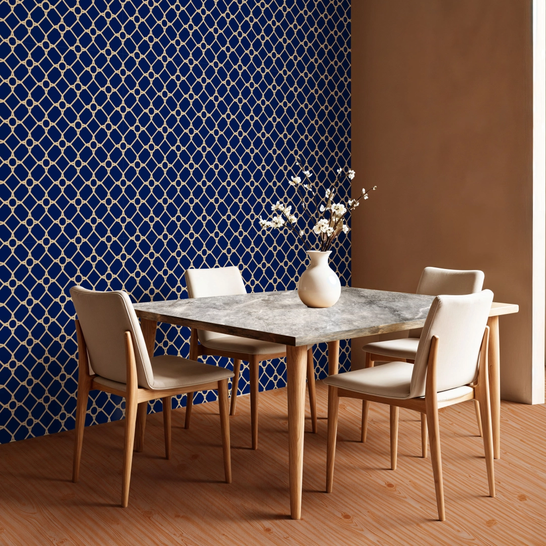PAPEL DE PAREDE INTELIGENTE CORRENTES AZUL - Imagem 3