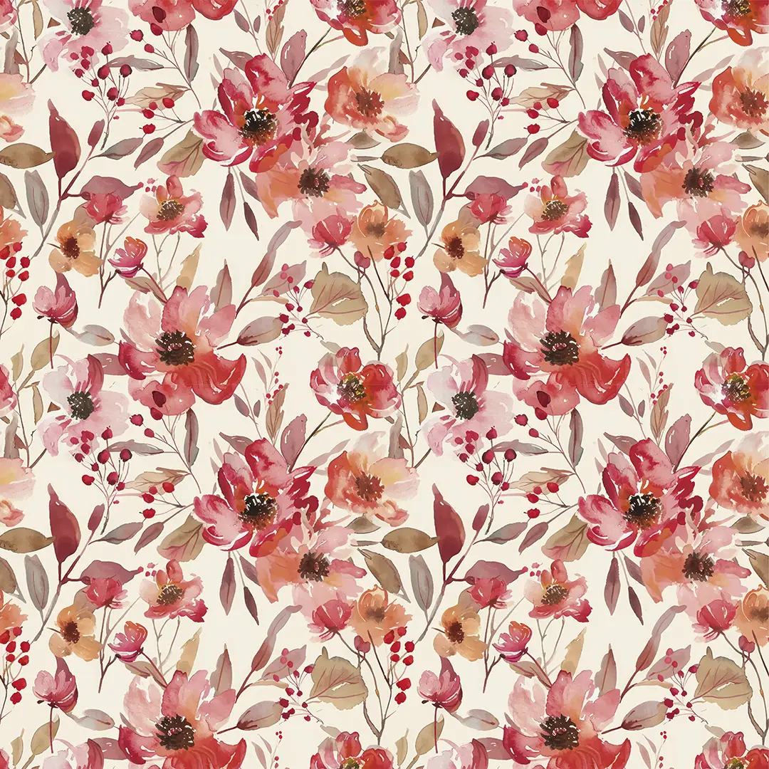 PAPEL DE PAREDE INTELIGENTE JARDIM ROSA