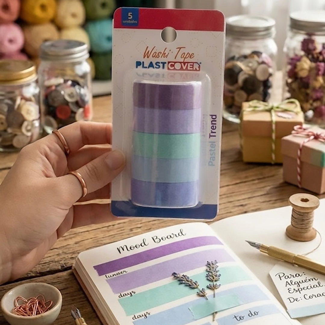 WASHI TAPE PASTEL TREND - Imagem 8