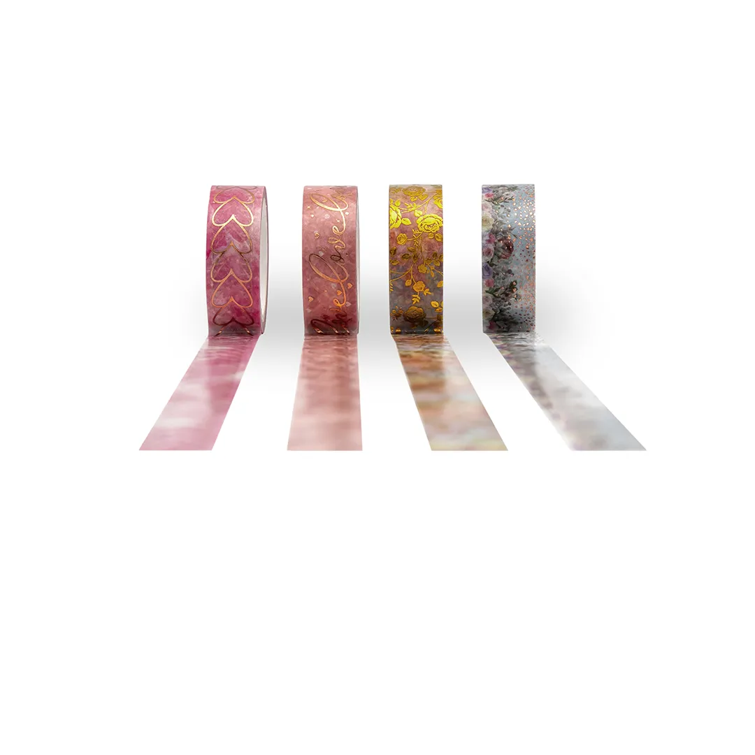 WASHI METÁLICA FLORAL - Imagem 3
