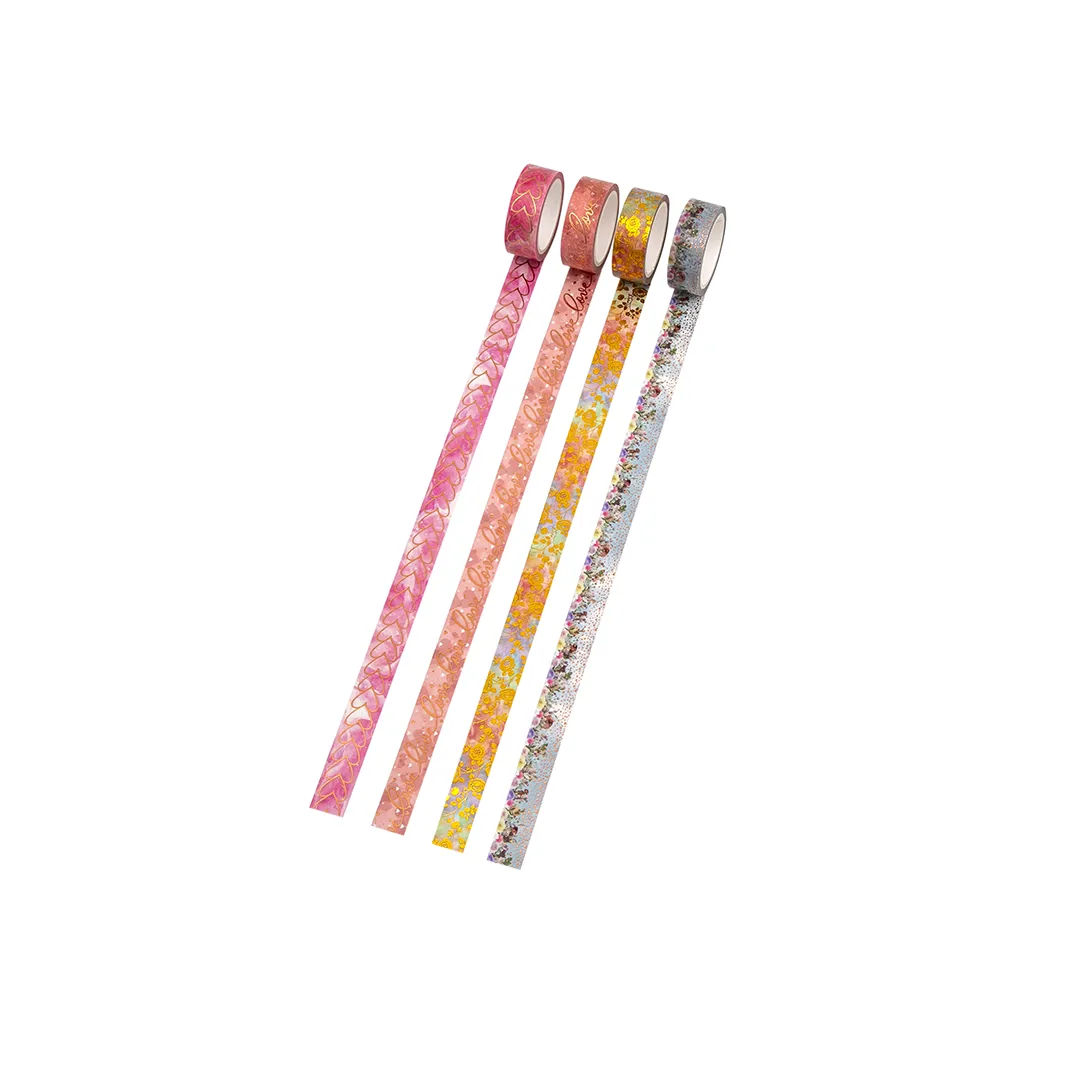 WASHI METÁLICA FLORAL - Imagem 5