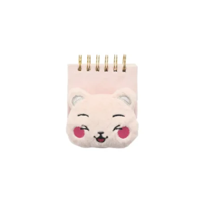 CA085 CADERNETA PLUSH KAWAII