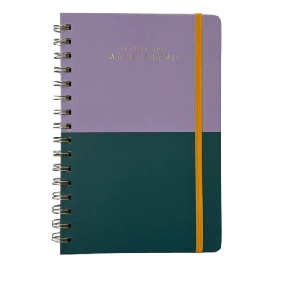 CADERNO BICOLOR