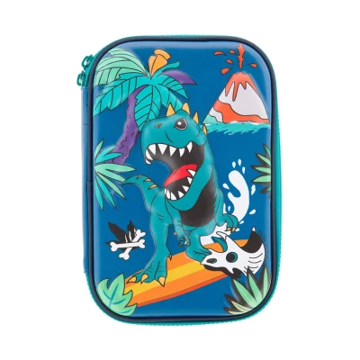 Estojo Dino 3d, Estojos, Papelaria, Escolar